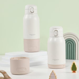 [해님] 배터리 분리형 휴대용 분유포트 듀오 -100도가열, 증기필터분리세척, 500ml