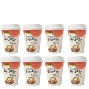 Golden Life 프리미엄 화이트 초코렛 캬라멜향 카푸치노 23g, 8개