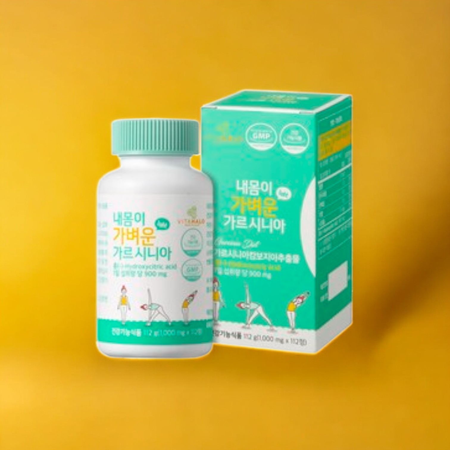 <b>비타할로</b> 내몸이 가벼운 가르시니아 112정 1개