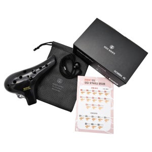 영창 악기 블랙 오카리나 YO-150 BLACK 음악준비물 알토C 오카리나 패브릭 케이스