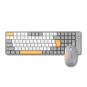 유니콘 BK-1000SB 2.4G+BT 듀얼모드 색상키캡 키보드/마우스세트