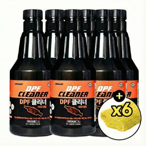 벨퍼포먼스 탑클래스 프로샷 DPF 클리너 1L 6통 +올인원타월 6개 세트
