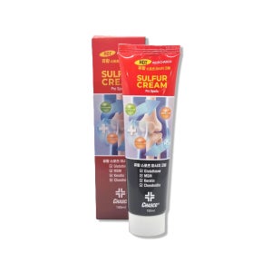 유황 케라틴 글루타치온 MSM 핫 스포츠 마사지크림 150ml, 1개