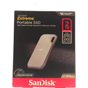 샌디스크 익스트림 휴대용 SSD 2TB USB-C 외장 SSD