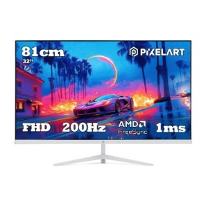 픽셀아트 PIXELART PA3202W 화이트 HDR 200 32인치 모니터 게이밍 무결점