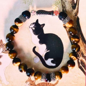 행운 재물운상승 프리미엄 5A 천연 호안석 물고기 팔찌