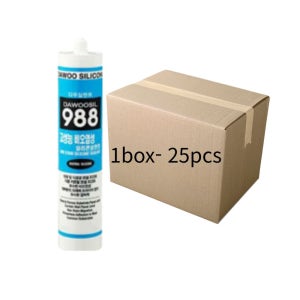 (1BOX)다우실988 외장용 석재용 대리석 판넬 외부용 비오염성