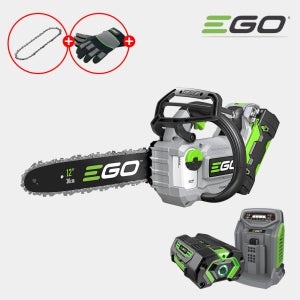 이고파워 56V 30cm(12인치) 충전 미니 체인톱 5A배터리 1개 세트 CS1200E