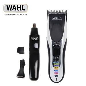 [1+1 세트상품] 왈 크롬 PRO 남자 미용실 바리깡 + 트리플 트리머 코털제거기