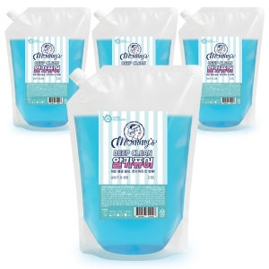 마미스 딥클린 알칼리 액체 세탁세제 2L, 4개