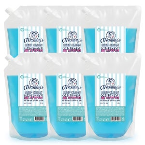 마미스 딥클린 알칼리 액체 세탁세제 2L, 6개