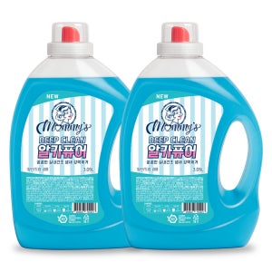 마미스 딥클린 알칼리 액체 세탁세제 3.05L, 2개