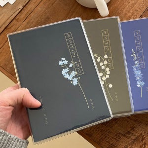 꽃길여담 기록장 일간 데일리 다이어리 일기장 모닝페이지 육아 마음 감사 일기 만년형 물망초