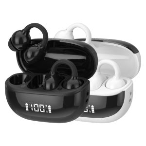 아이리버 오픈타입 무선 6.0 이어커프 블루투스 이어폰 IB-IX3 오토 페어링 IPX4 생활 방수 터치 컨트롤 C타입 충전 귀찌 귀걸이형 클립형 두패밀리