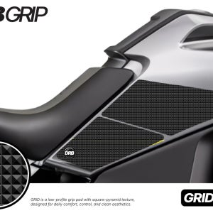 디알비그립 허스크바나 901노든 22~ 그리드 블랙 DRB GRIP 탱크니그립패드