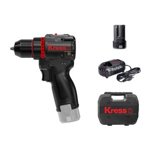 크레스 충전 드릴 드라이버 전동 12V 2.0Ah 배터리1개 BL KU204.1