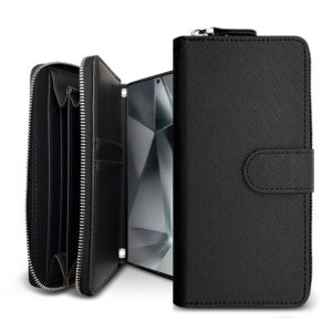 갤럭시노트9 케이스 (N960) 블랙, 블랑 지퍼 다이어리