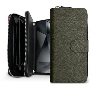 갤럭시노트9 케이스 (N960) 카키, 로얄 지퍼 다이어리