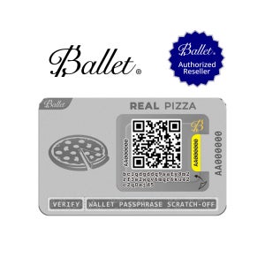 Ballet REAL 발렛월렛 비트코인 지갑 피자데이 BTC 콜드월렛 스테인리스 1개