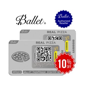 Ballet REAL 발렛월렛 비트코인 지갑 피자데이 BTC 콜드월렛 스테인리스 2개