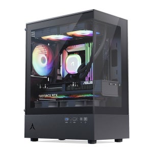 앱코 U10M 큐빅 라이트 PC케이스 블랙