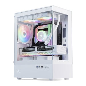 앱코 U10M 큐빅 라이트 PC케이스 화이트