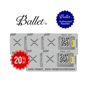 Ballet REAL 발렛월렛 리플 지갑 XRP 콜드월렛 스테인리스 5개
