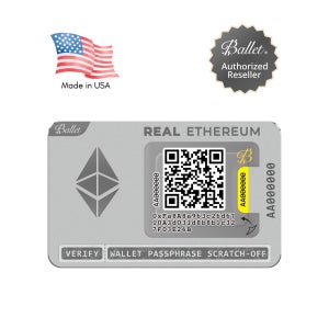 발렛월렛 이더리움 지갑 ETH 콜드월렛 스테인리스 1개