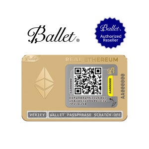 Ballet REAL 발렛월렛 이더리움 ETH 콜드월렛 골드 1개