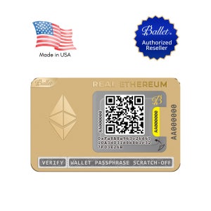 발렛월렛 이더리움 지갑 ETH 콜드월렛 골드 1개