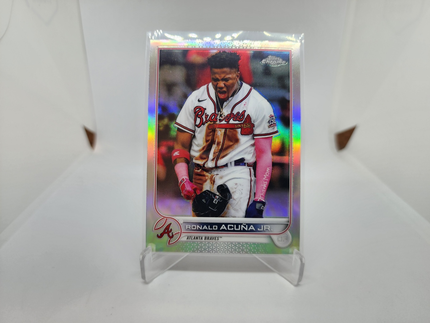 로날드 아쿠나 주니어 Ronald Acuna Jr. 2022 Topps Chrome Refractor 야구카드 MLB카드