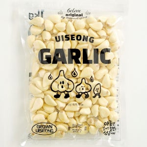 마늘귀신 국산 의성 초신선 육쪽(명품형) 깐마늘 중, 1kg, 10개