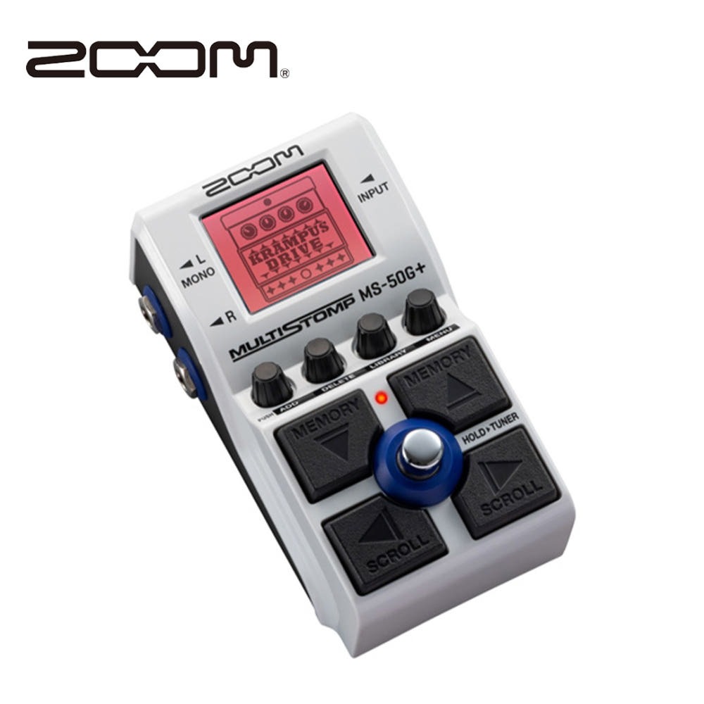 ZOOM MS-50G+ 멀티스톰프 일렉기타 이펙터 페달