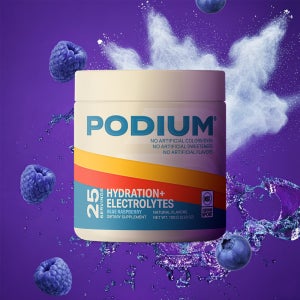 포디엄보충제 운동후 피로완화 고함량 마그네슘125mg+칼륨 무카페인 전해질보충 블루라즈베리맛 100g