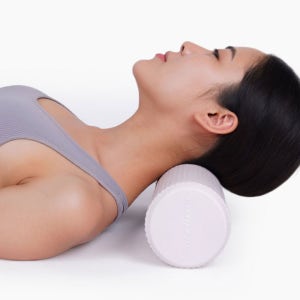 스케쳐스 미니 폼롤러 EVA 45cm 슬림 얇은 요가 필라테스 목 어깨 마사지 스트레칭