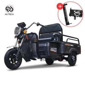 AU테크 에코로 E포터플러스 노인 전동차 삼륜 어르신 운반차 농업용 전동 스쿠터