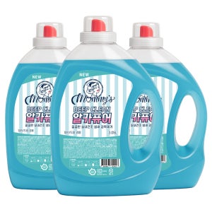 마미스 딥클린 알칼리 액체 세탁세제 3.05L, 3개