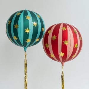 서커스 은박풍선 40cm 옹브레 생일파티풍선