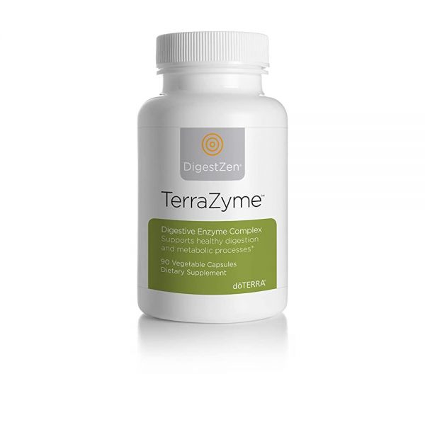 <b>DoTERRA</b> TerraZyme 효소 복합체 - 식물 캡슐 90개