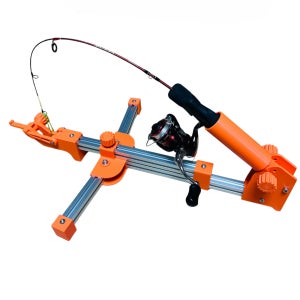 얼음낚시 원샷 자동챔질기 거치대 (얼음낚시용 산천어낚시용 송어낚시용 배스낚시용)