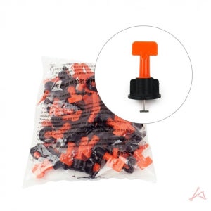 타일 레벨러 50개입 화장실타일보수 셀프집짓기 타일붙이기 바닥데코타일 싱크대타일