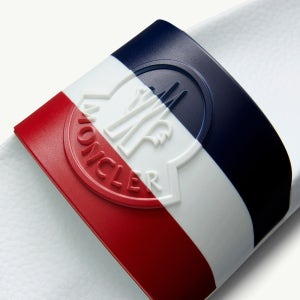 몽클레어 바질 Basile 러버 슬리퍼 샌들 옵틱 화이트 K109A4C0002001A49002