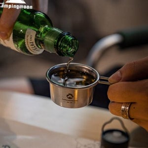 휴대용 캠핑용 소주 잔 304 스테인레스 소주 잔 시에라 스텐