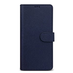 LG Q52 케이스 (Q520) 네이비, 원톤 천연소가죽 다이어리