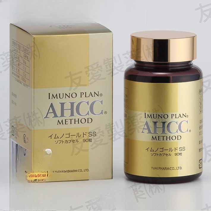 AHCC 표고버섯 균사체 이뮤노골드 <b>메가</b>포스 <b>면역</b>골드SS 유산균 90정 30일분 2개 세트