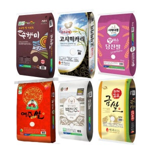 쌀 10kg 햅쌀 경기미 농협 수향미 고시히카리 김포 금쌀 여주쌀 철원 오대쌀 백진주쌀