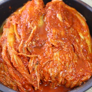 하담채 전라도 묵은지 신김치 2kg, 1개