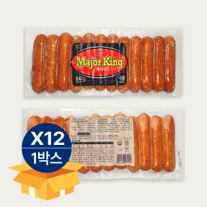 오뗄 메이저킹 치즈 소시지 840g 냉동 X 12팩