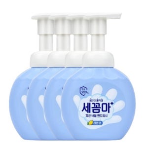 온더바디 세꼼마 버블 핸드워시 250ml 4개 레몬