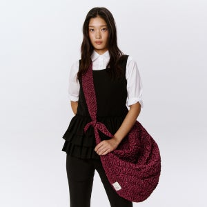 [플리츠마마] 빅블루밍백 플럼